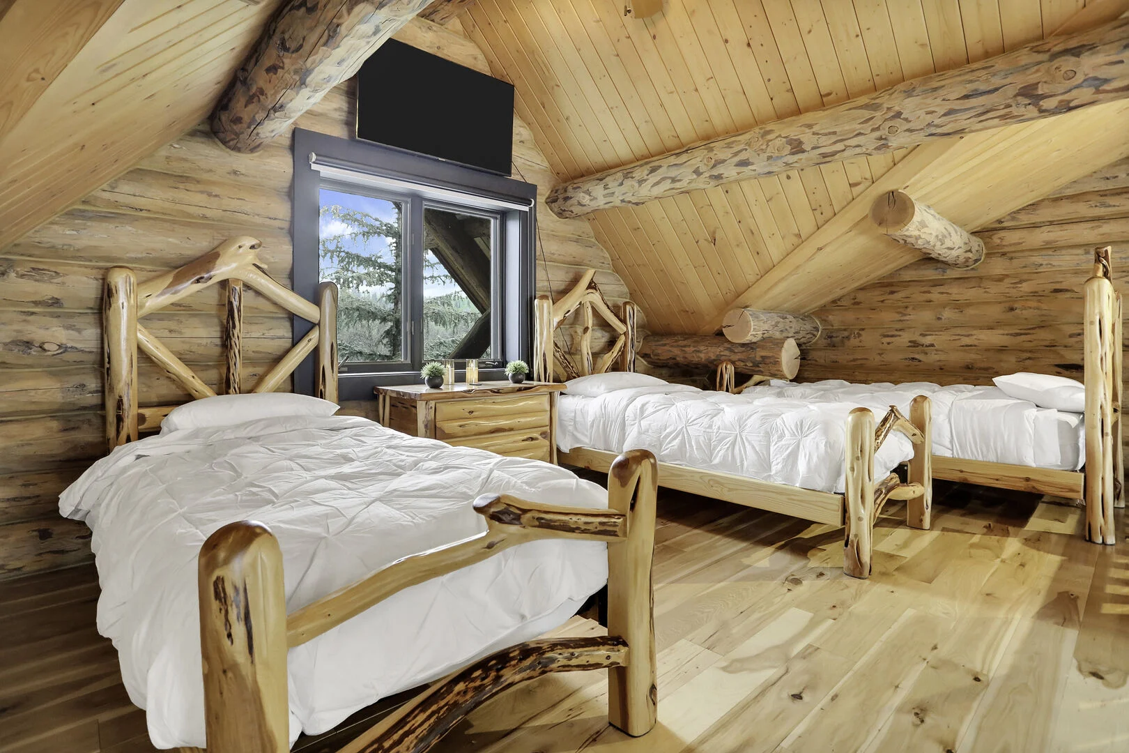 multiple beds in vacation rental